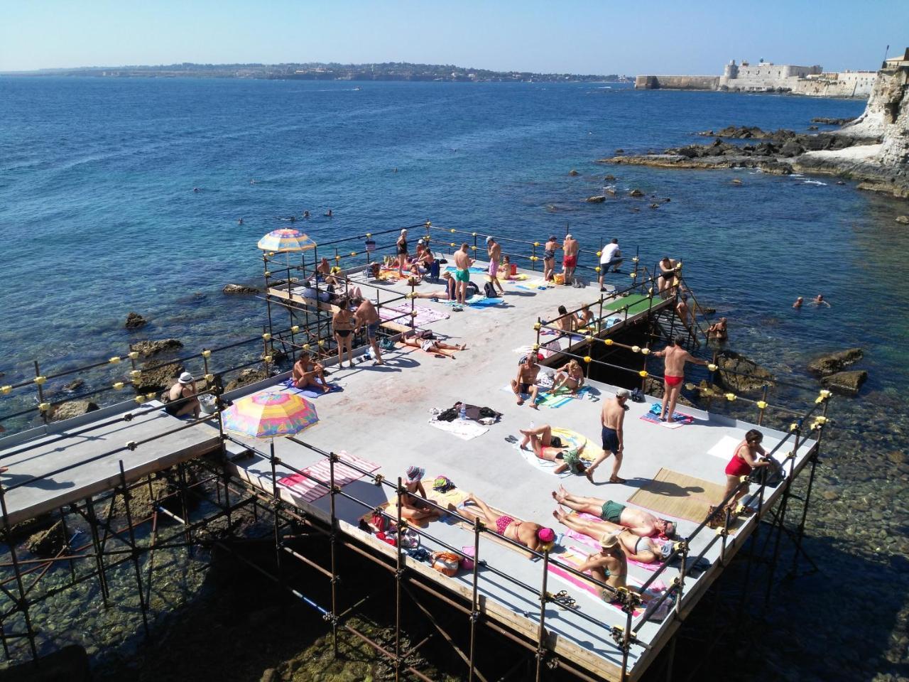 Appartamento Dammuso Isola Di Ortigia Syrakuzy Zewnętrze zdjęcie